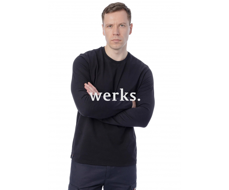 Лонгслив Brodeks KS731 черный (L)