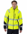 Сигнальная куртка софтшелл Brodeks KS227 желтый/черный (L)