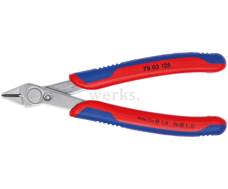 Кусачки прецизионные Electronic Super Knips Knipex KN-7803125