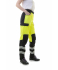 Женские сигнальные брюки Brodeks KS319 желтый/черный (46)