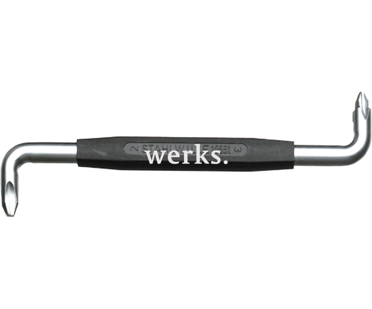 Отвертка угловая крестовая Phillips 10551 1 PH1/2х125 Stahlwille 73282012