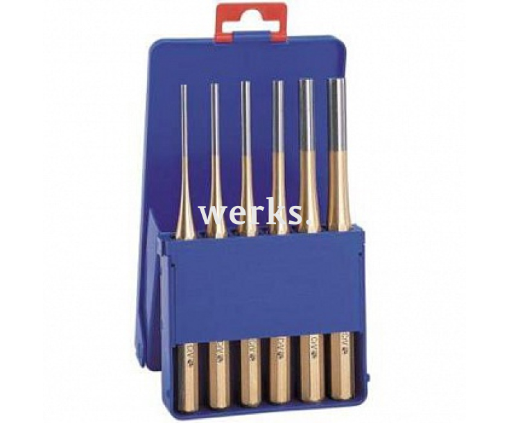 Набор выколоток Rennsteig Стандарт в пластиковой кассете RE-4251500 6 предметов