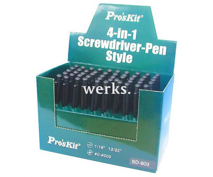 Отвертка-авторучка прецизионная ProsKit SD-803 (50 шт.)