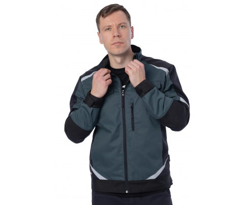 Куртка Brodeks KS202 хвойный/черный (XL)