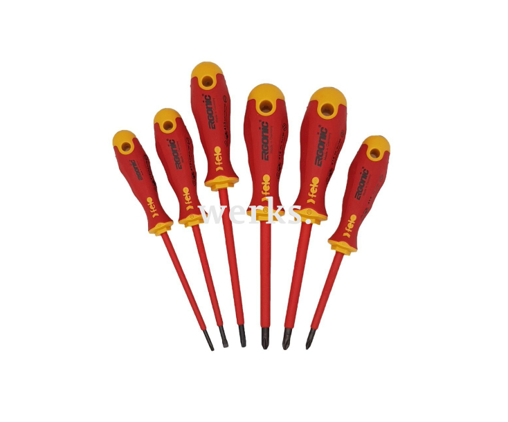 Набор отверток SL PZ PH VDE Felo Ergonic 6 предметов 41310636