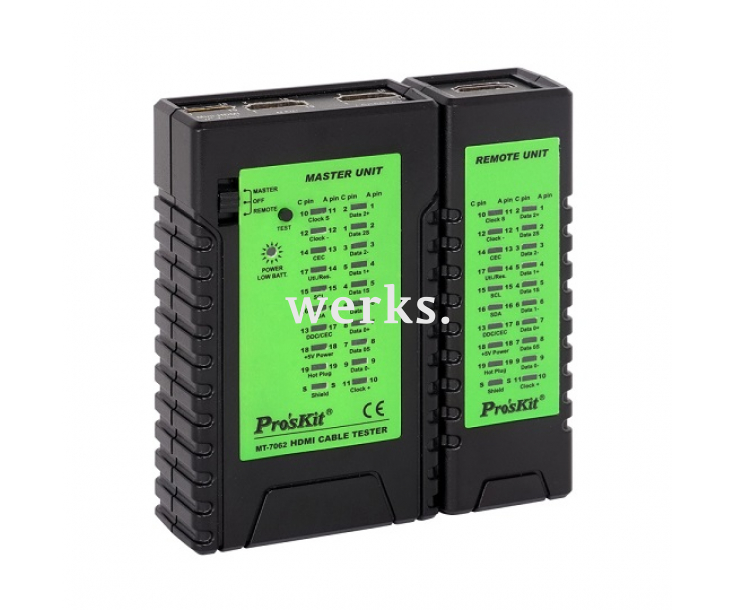 Тестер кабельный ProsKit MT-7062 для HDMI