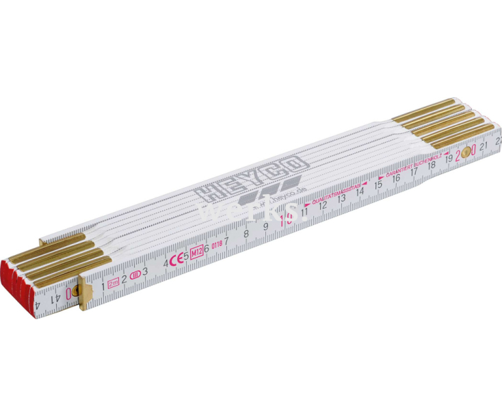 Метр складной буковый 2 м Heyco 1837 HE-01837020000