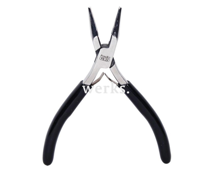 Длинногубцы нерж. прецизионные ProsKit 1PK-24