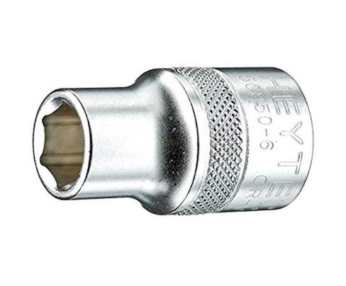 Торцовая головка 50850-6 1/2" дюймовая 3/8" Heyco (HEYTEC) HE-50850631983