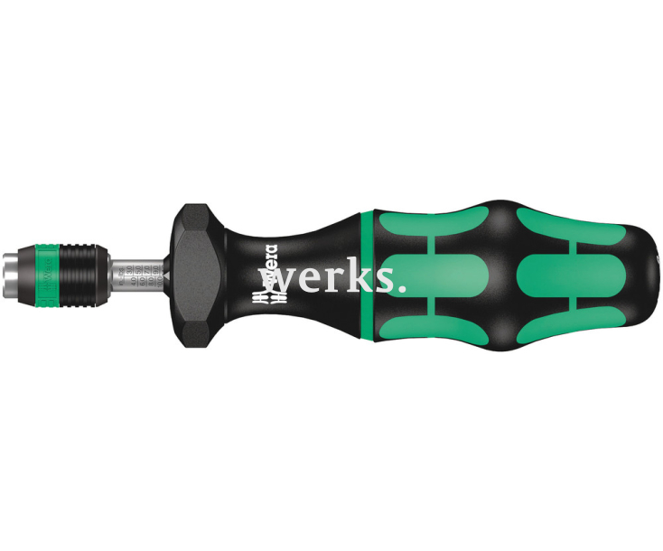 Регулируемая динамометрическая отвертка Wera 7445 2,5-11,5 in. lbs. с быстросменным патроном Rapidaptor Серия 7400 Kraftform WE-074710