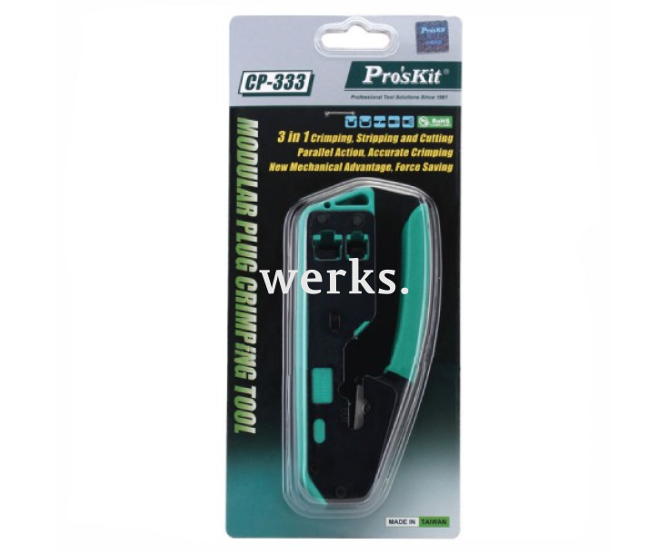 Кримпер модульный для коннекторов Western ProsKit CP-333