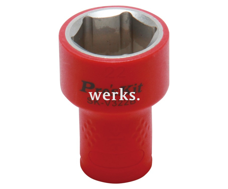 Торцовая головка изолированная 3/8" 22 мм Proskit SK-V322B