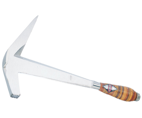 Молоток кровельный шиферный французская форма, с кожаной рукояткой и гвоздодером Picard PI-0020780 праворукий