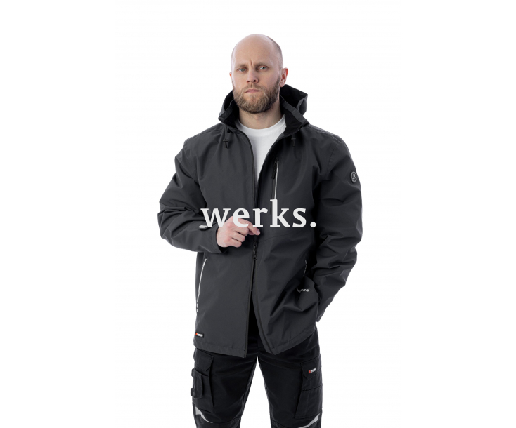 Летняя куртка-парка Brodeks KS213 черный (XXXL)