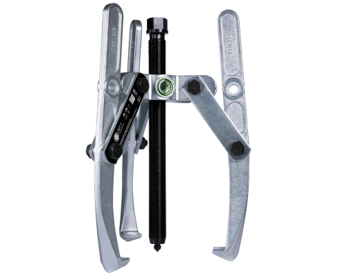 Универсальный трёхзахватный съёмник с шарнирными захватами  и регулировкой глубины фиксации KUKKO 207-1