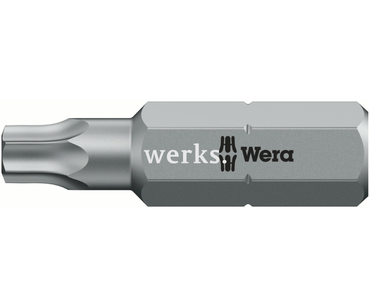 867/1 Насадка для винтов TORX TX 15 х 25 Wera WE-066486 (10 шт)