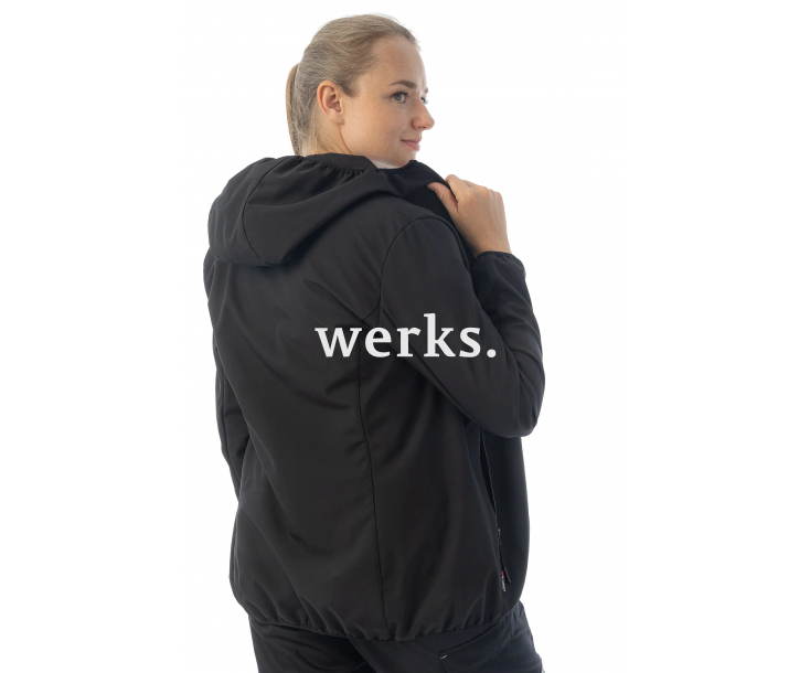 Женская куртка софтшелл Brodeks KS248 черный(L) (L)