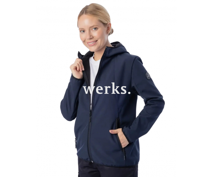 Женская летняя куртка-софтшелл Brodeks KS 248 синий (XL)