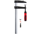Струбцина TGK Bessey из ковкого чугуна с двухкомпонентной рукояткой из пластика BE-TGK300-2K