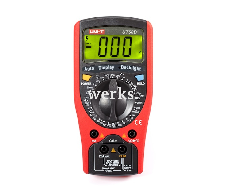 Мультиметр цифровой UNI-T UT50D