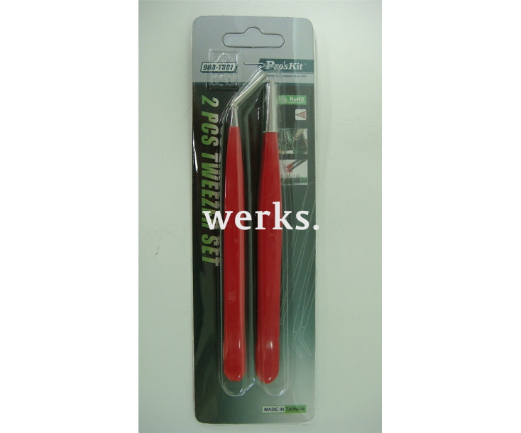 Набор немагнитных пинцетов ProsKit 908-T301