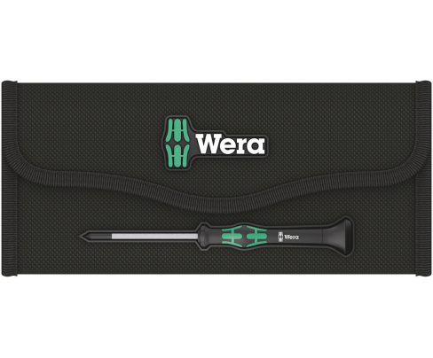 Складная карманная упаковка для 12 предметов Kraftform Kompakt Micro, пустая Wera WE-671385