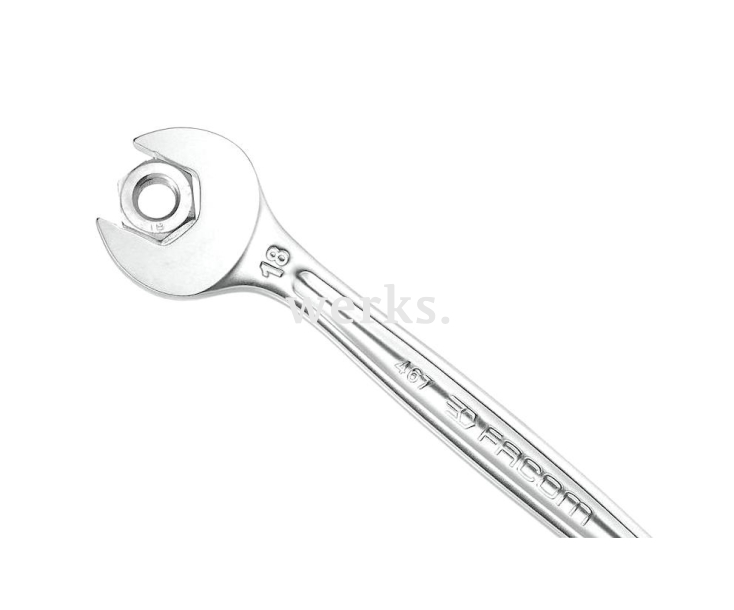 Ключ гаечный комбинированный с трещоткой 24 мм Facom 467B.24