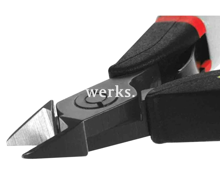 Кусачки диагональные антистатические для электроники Facom 406.E