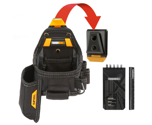 Сумка для рулетки с карманом для ножа поясная TOUGHBUILT TB-CT-25X