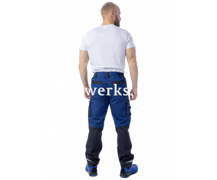 Брюки Brodeks KS302 синий/черный (60)