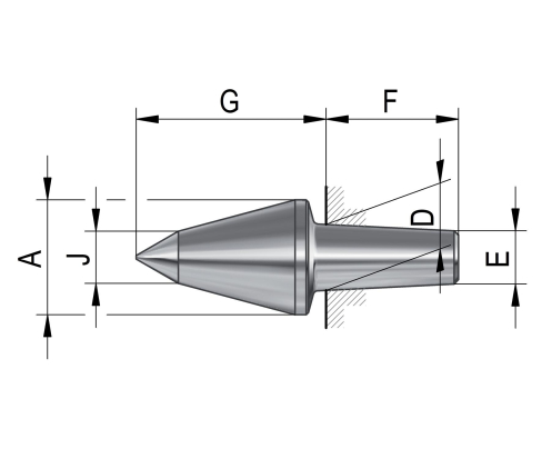 Сменные пластины для вращающихся центров, размер 114, 60°VL Röhm 070723
