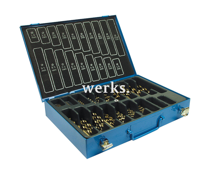 Набор сверел в металическом ящике Padre 213500001