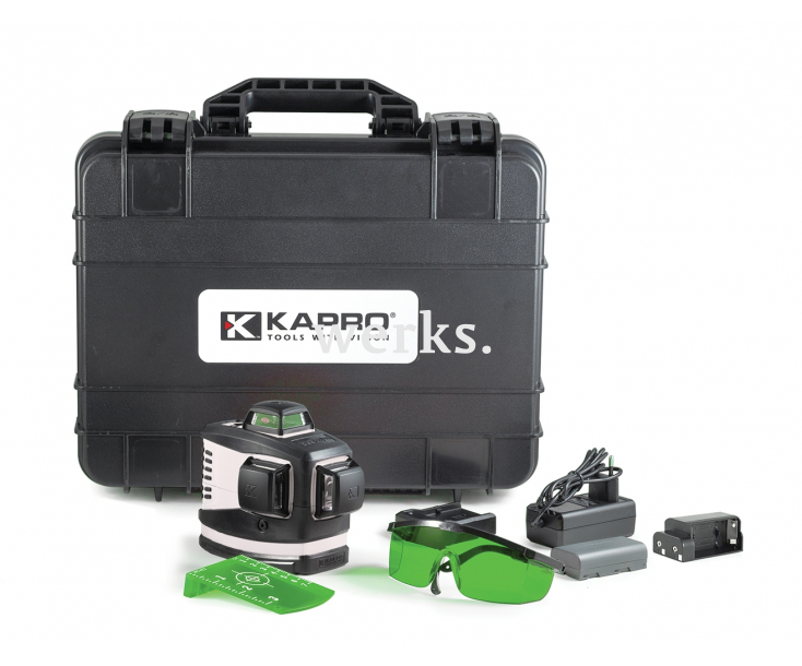 Уровень лазерный 3D 30 м Kapro 883HG