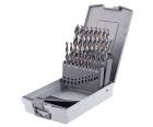 Набор свёрл DIN 338 HSSG Powerspike 1,0-10,0 мм 19 шт GSR B08348100