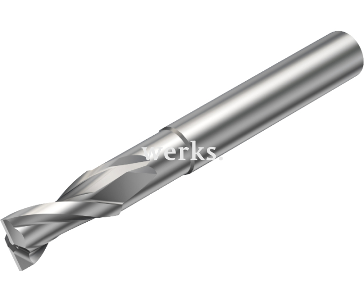Цельнотвёрдосплавная концевая фреза для удаления крупной стружки Sandvik 2P122-0600-NC H10F