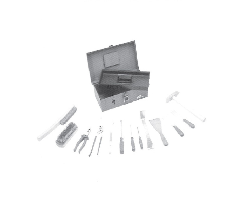 Набор искробезопасного инструмента №5 в ящике, серия 400 Metalminotti 400-2000