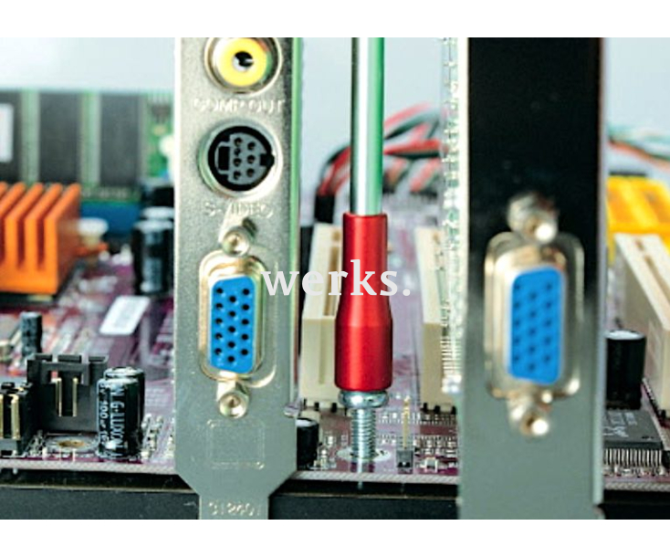 Отвертка крестовая Pozidriv Felo frico M-TEC серия 500 PZ2x100 50120330 с магнитным держателем винта