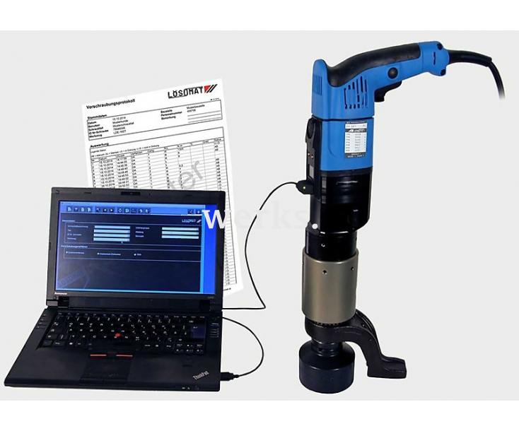 Электрический динамометрический гайковерт, серия LDE, квадрат 1 ½ дюйм, 2 об/мин, Losomat LDE - 120