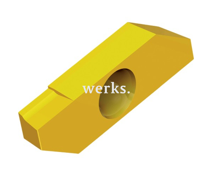 Отрезная и канавочная пластина для резцов TaeguTec TVER 40003 TT9010