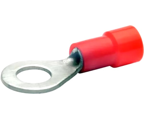 Наконечник кольцевой медный изолированный DIN 46237 0,5-1 мм² под болт М3,0 Klauke KLK6203 100 шт.