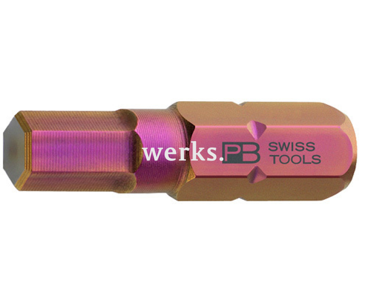 Бита HEX PrecisionBits C6,3 с внешним шестигранником 1/4 PB Swiss Tools PB C6.210/6 M6