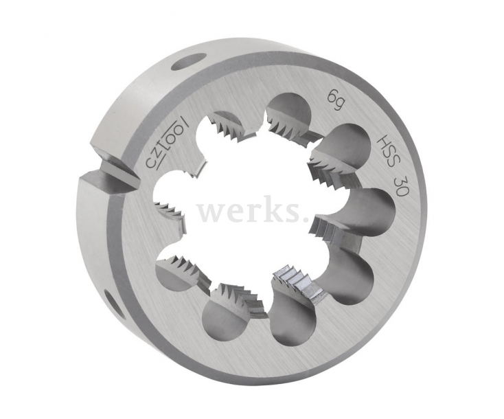 Плашка М55х1,5 HSS DIN EN 22568 6g 105х22мм Bucovice Tools 240554