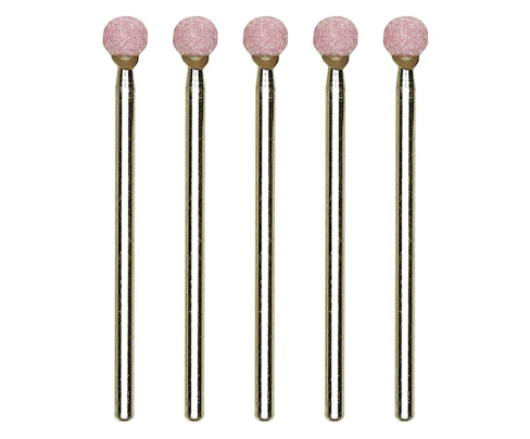 Насадки шлифовальные корундовые (сфера Ø 5 мм) Proxxon 28772 5 шт.