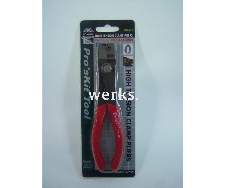 Клещи усиленные для монтажа/съема хомутов ProsKit PM-991