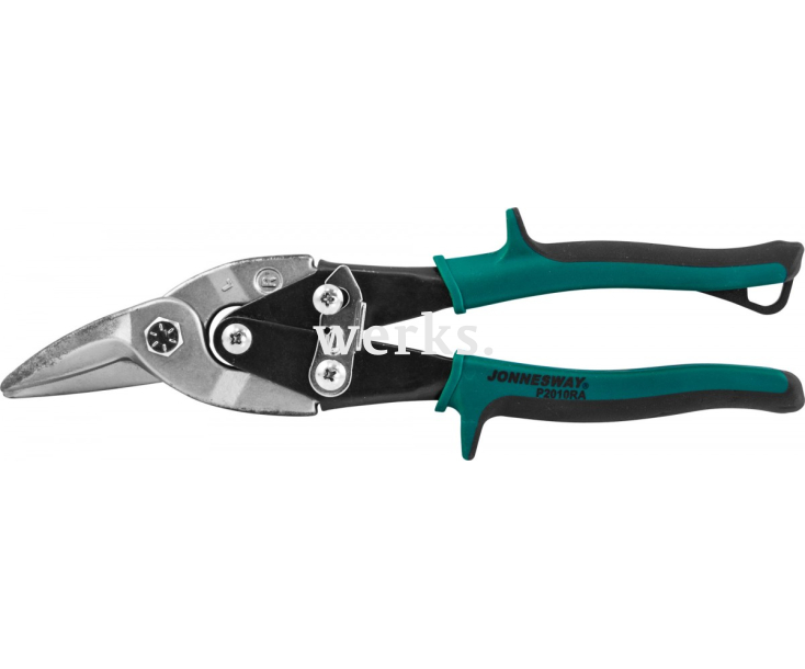 Ножницы по металлу правого реза, 250 мм Jonnesway P2010RA