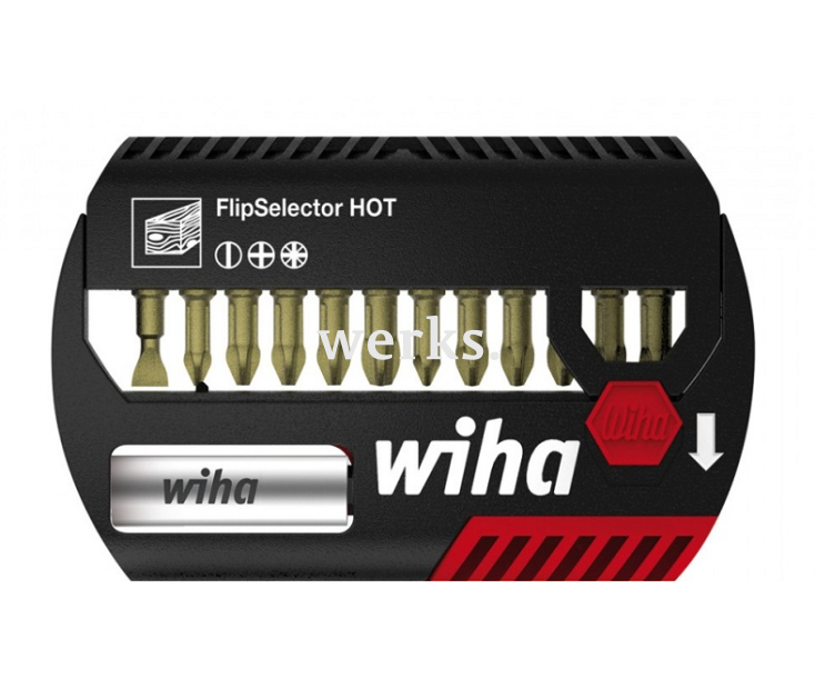 Набор с битами SL PH PZ Wiha FlipSelector HOT 7947-055 39031, 13 предметов