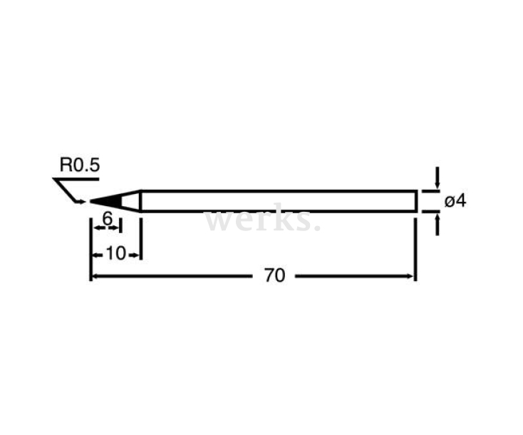Жало для паяльника ProsKit SI-S120T-4B