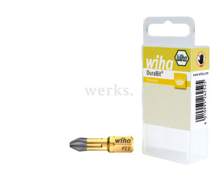 Бита Wiha Durabit Pozidriv 7012DR-942 24271 PZ2 x 25, 2 шт.