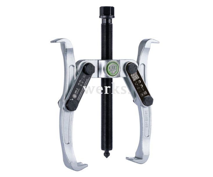 Универсальный двухзахватный съёмник с разворотными захватами KUKKO 201-2