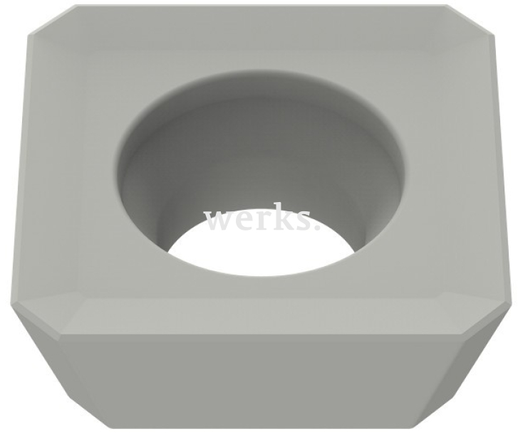 Фрезерная пластина из металлокерамики SDHT 1204AESN TCM10 Ceratizit 50426900